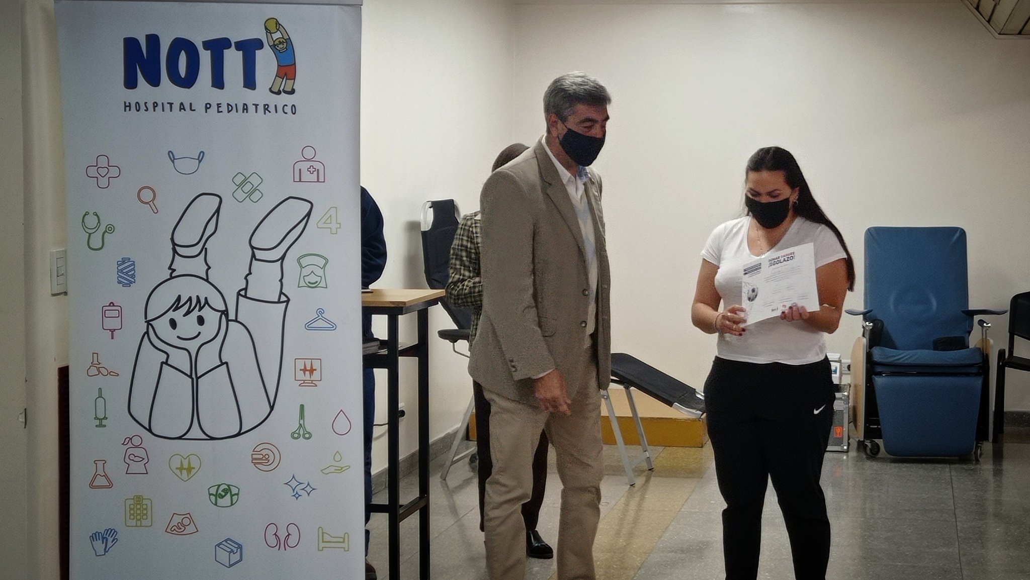 Lepra solidaria: Independiente Rivadavia se sumó a la campaña de donación de sangre