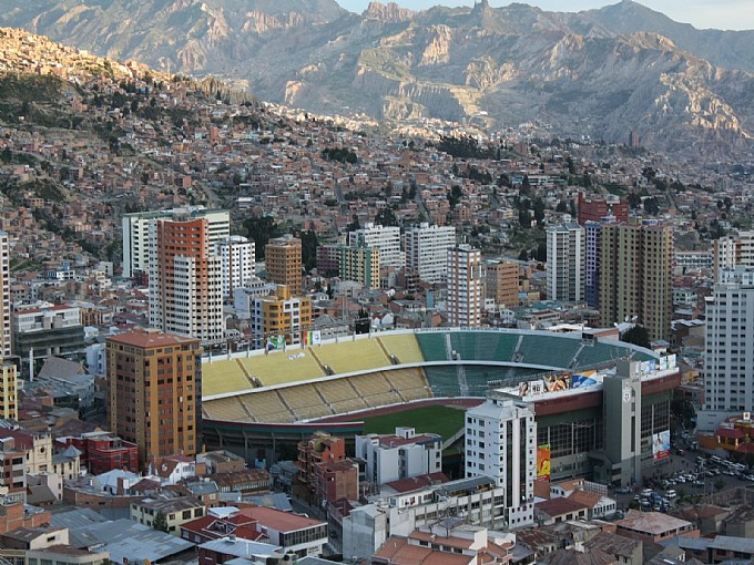 La temible altura de La Paz de Bolivia, un estadio que le cuesta a la Argentina