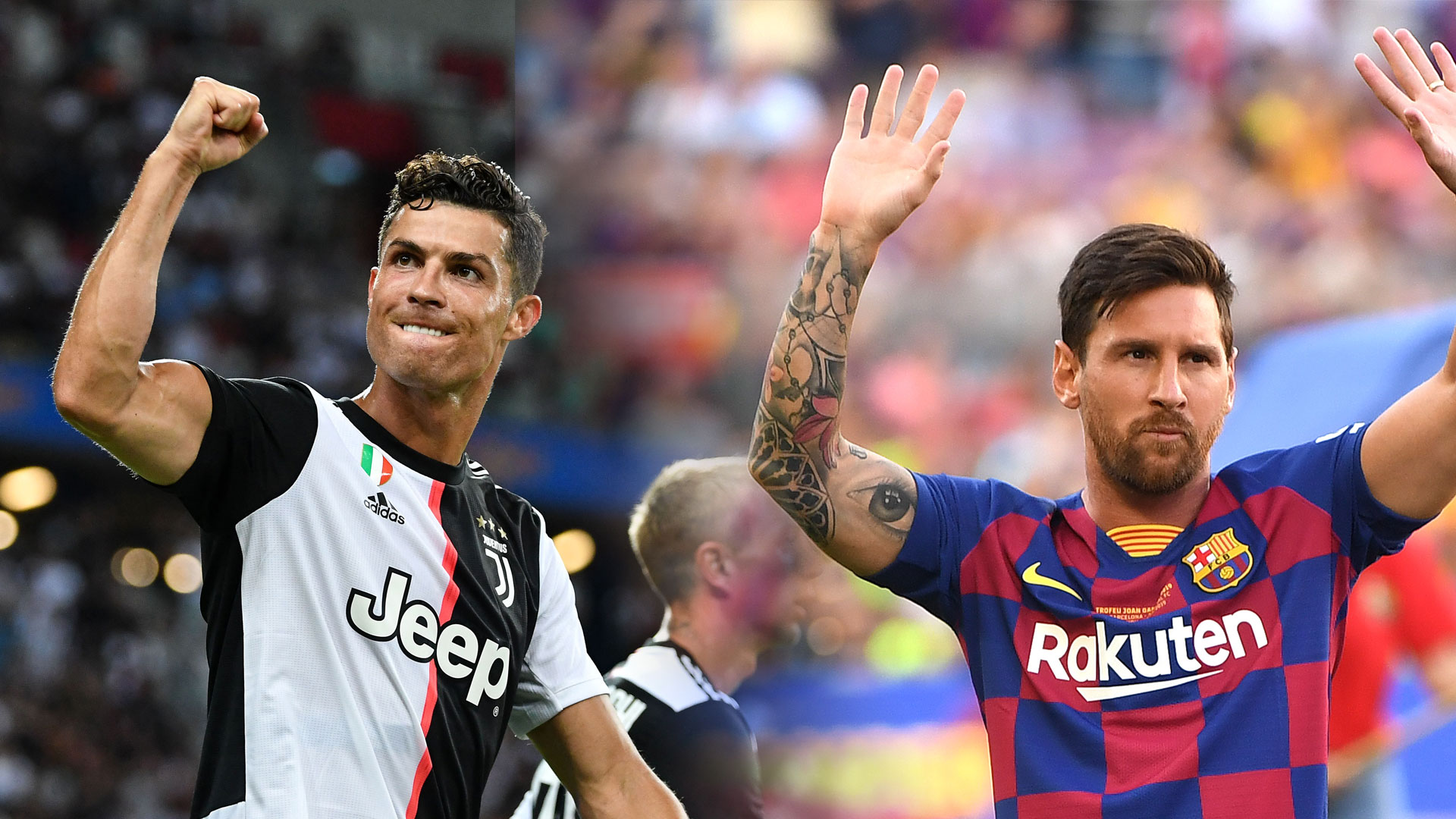 Duelo de gigantes: Messi y Cristiano se cruzarán en Champions