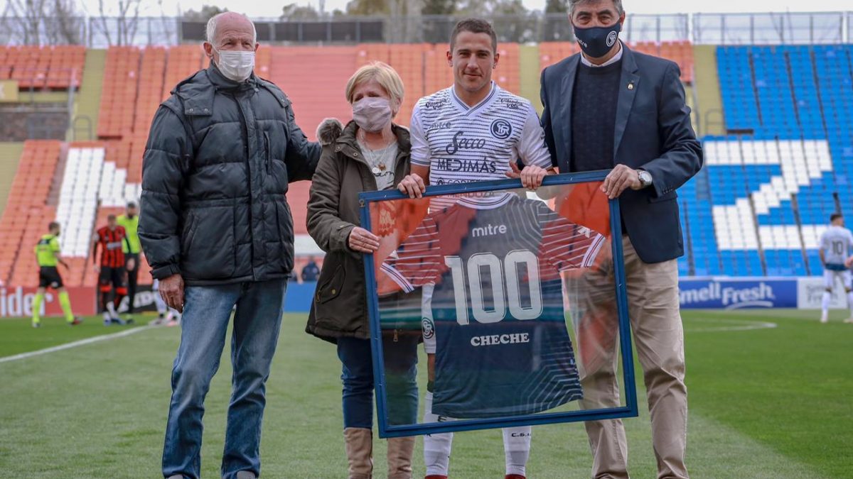 Luciano Sánchez llegó a 100 partidos con Independiente Rivadavia