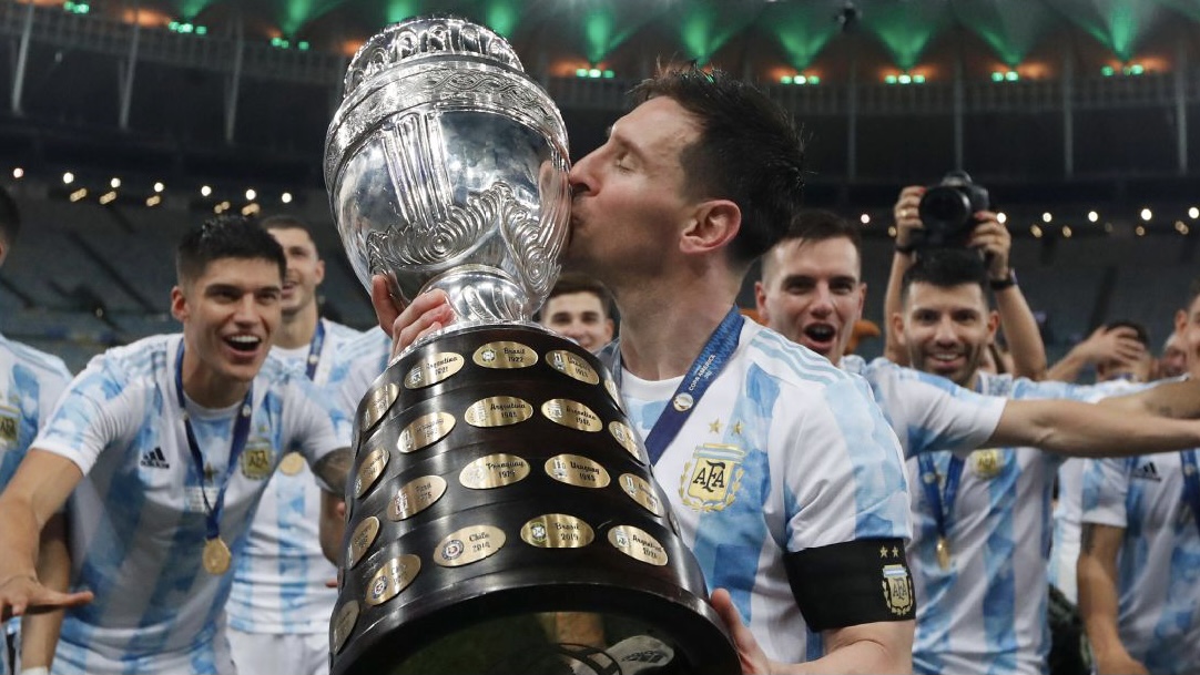 Messi: “Fue un sueño salir campeón con la Selección Argentina”