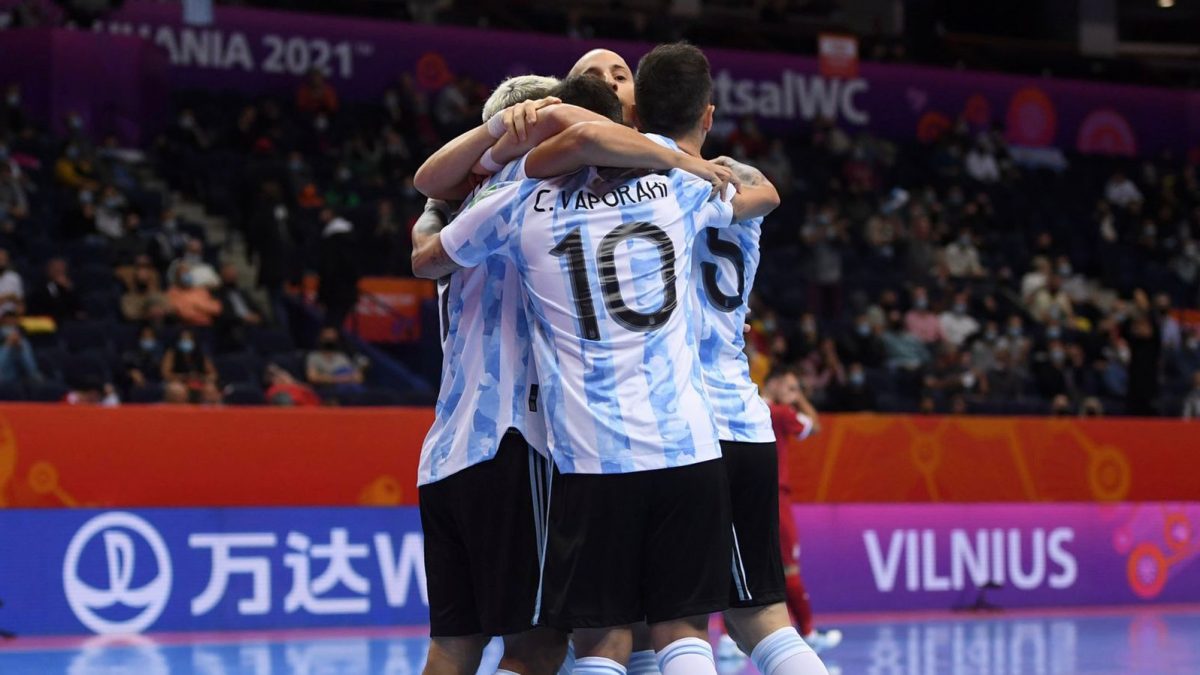 La Selección Argentina de Futsal fue tendencia nacional luego de eliminar a Paraguay