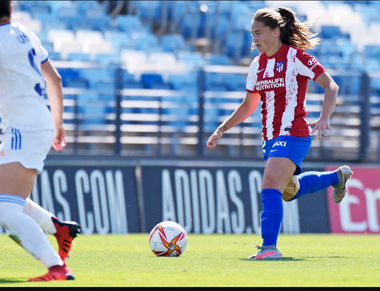 La mendocina Estefanía Banini y un gran comienzo en el Atlético Madrid