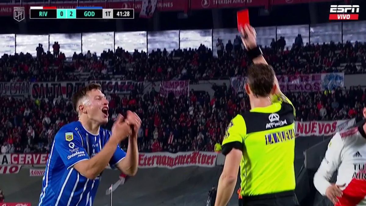 Lamolina le robó a Godoy Cruz en el Monumental