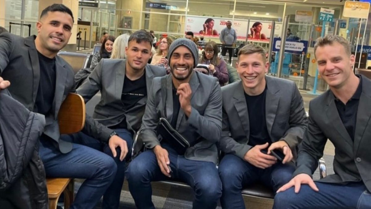 Godoy Cruz llegó a Buenos Aires para jugar ante River