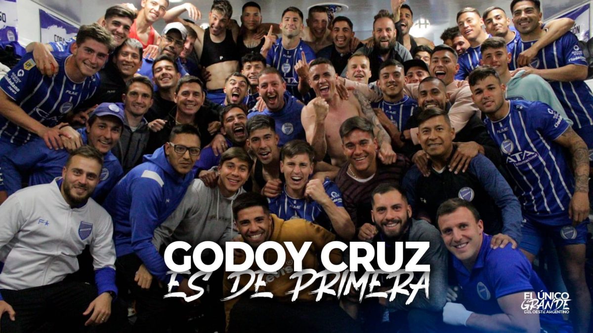 Godoy Cruz va a seguir representando a Mendoza en primera división