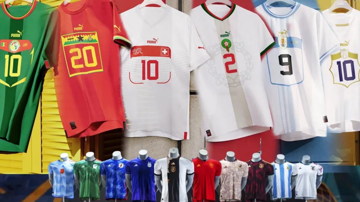 Una selección se olvidó las camisetas para Qatar 2022