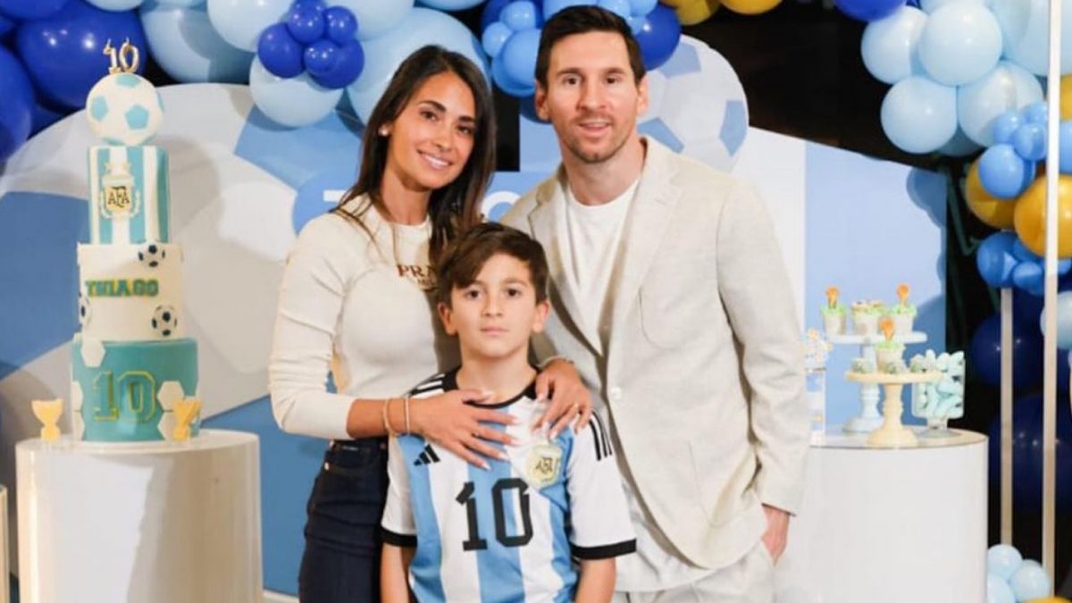 La familia Messi y un cumpleaños bien argentino 