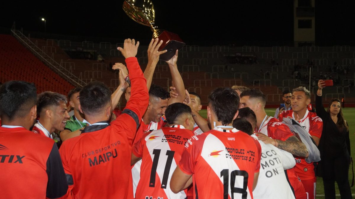 Maipú le ganó a Gimnasia y es el campeón de la Copa Mendoza