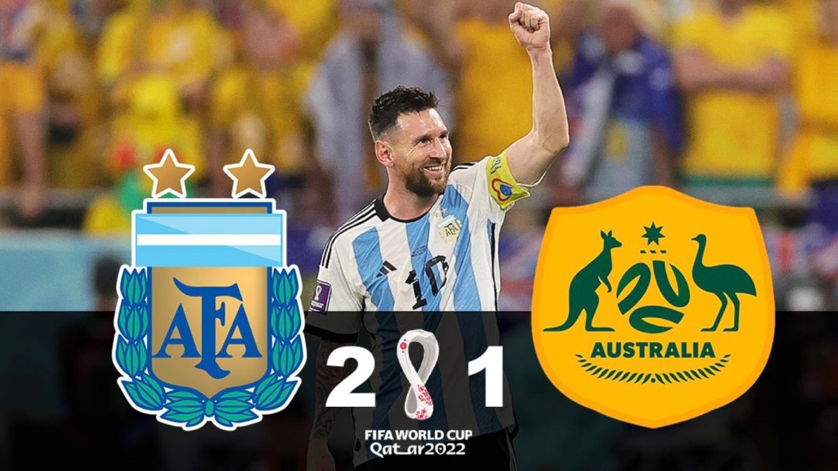 Argentina le ganó a Australia en Qatar 2022 