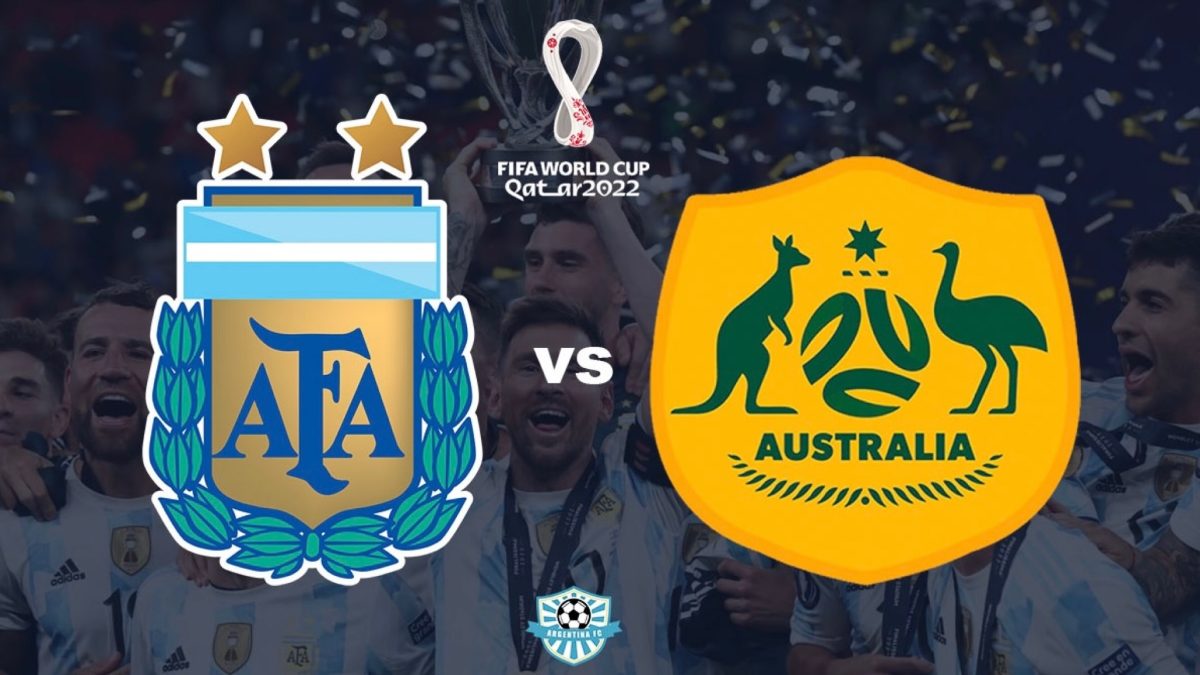 Cuando juega Argentina ante Australia en Qatar 2022 