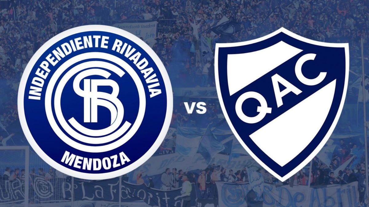 Independiente Rivadavia enfrenta a Quilmes en Mendoza