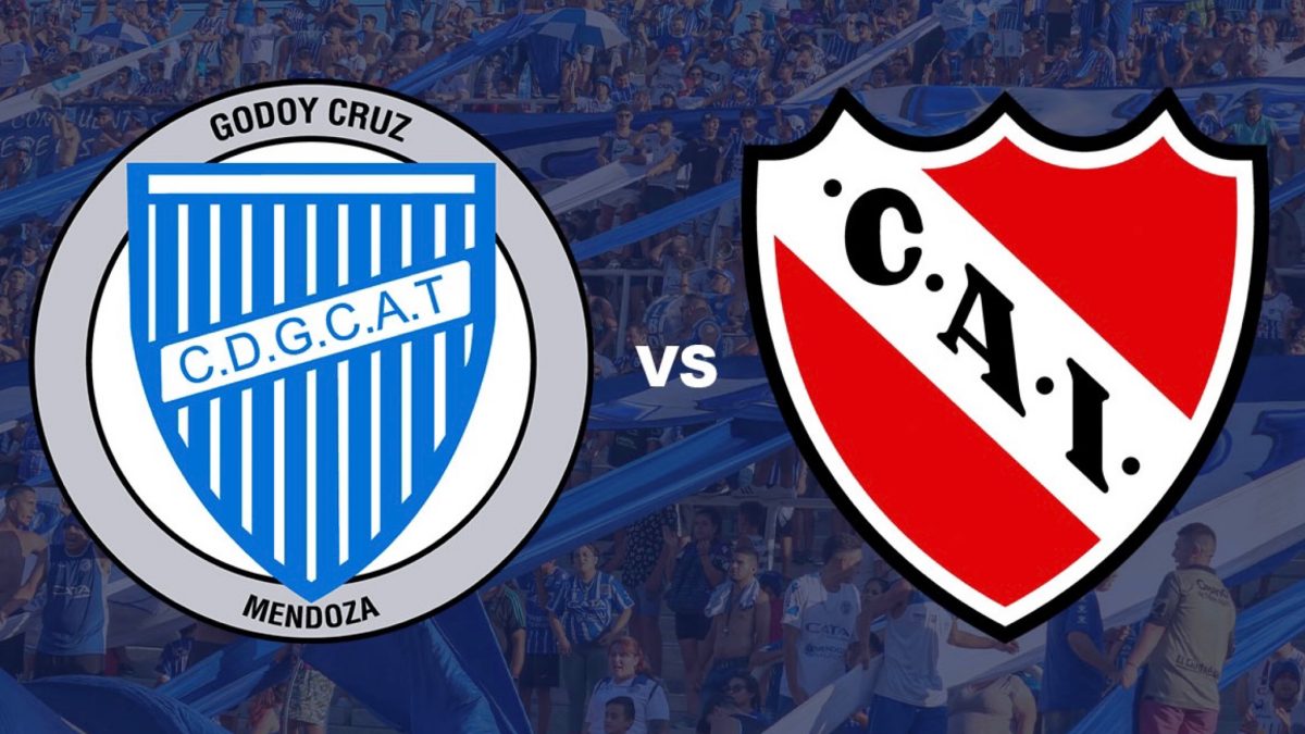 Se confirmó el partido de Godoy Cruz vs Independiente