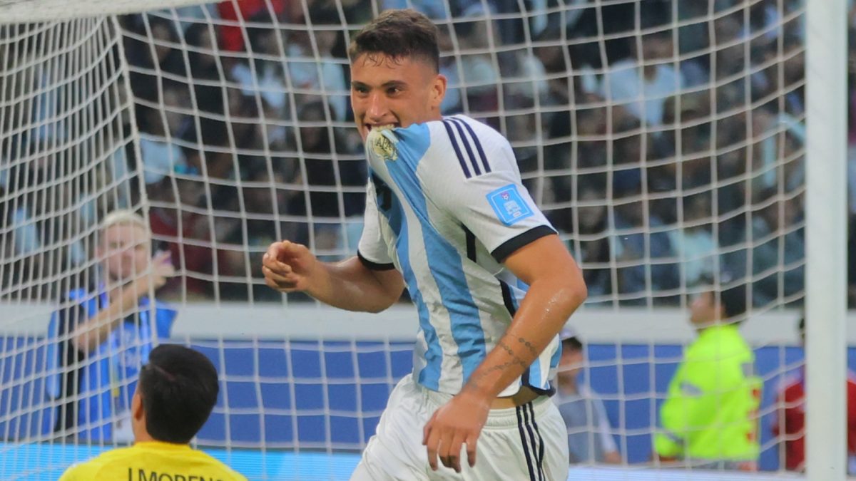 Argentina le ganó 3 a 0 a Guatemala 