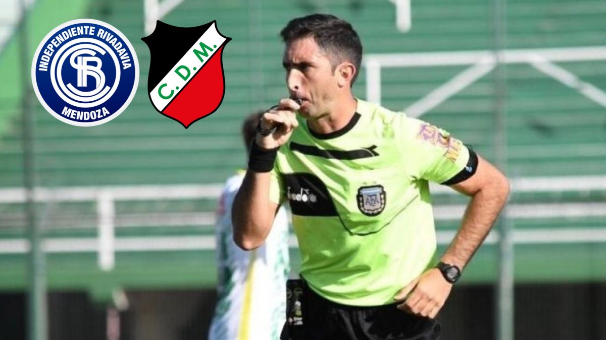 Árbitro confirmado para Independiente Rivadavia y Maipú