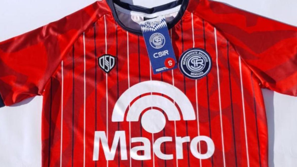 Se filtró la nueva camiseta de Independiente Rivadavia