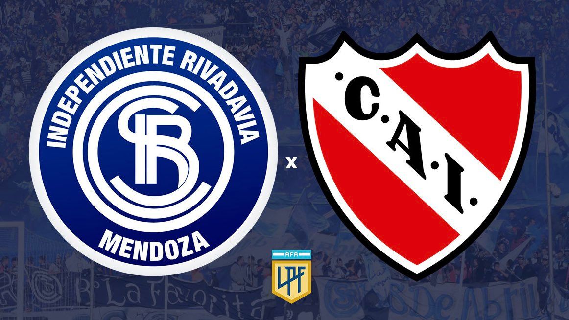 Independiente Rivadavia recibe a Independiente en la Copa de las Liga