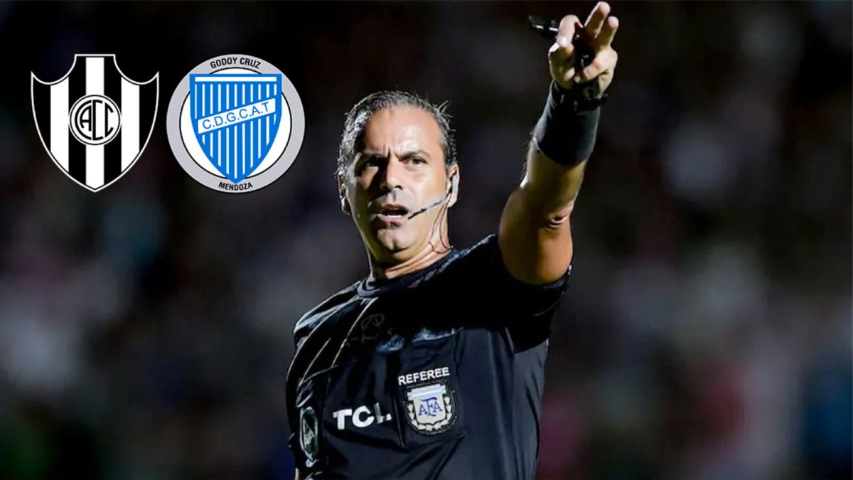 El árbitro para el partido de Godoy Cruz y Central Córdoba&nbsp;