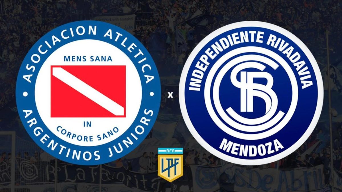 Independiente Rivadavia enfrenta a Argentinos en la Copa de la Liga