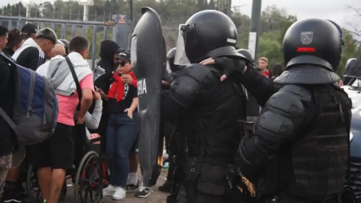 Copa Libertadores: el flojo operativo de la Policía de Mendoza
