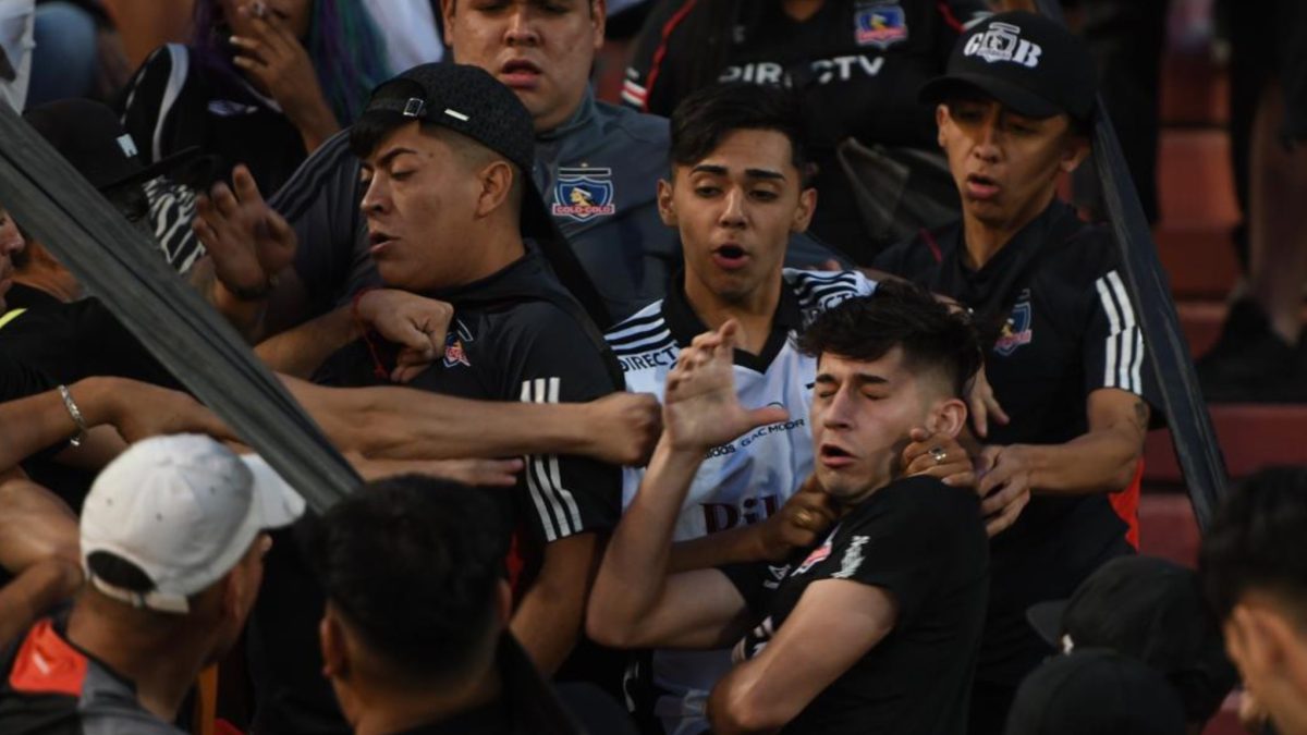 Los incidentes de los hinchas de Colo Colo en Mendoza