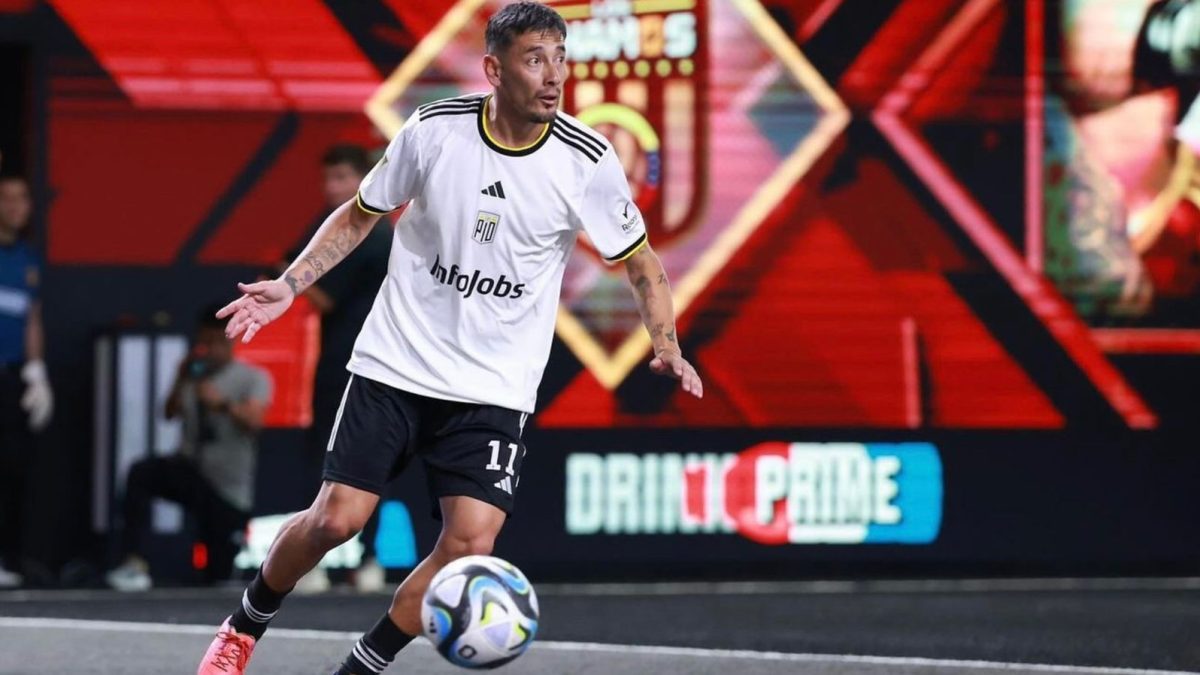 Rubens Sambueza volvió al fútbol en la Kings League