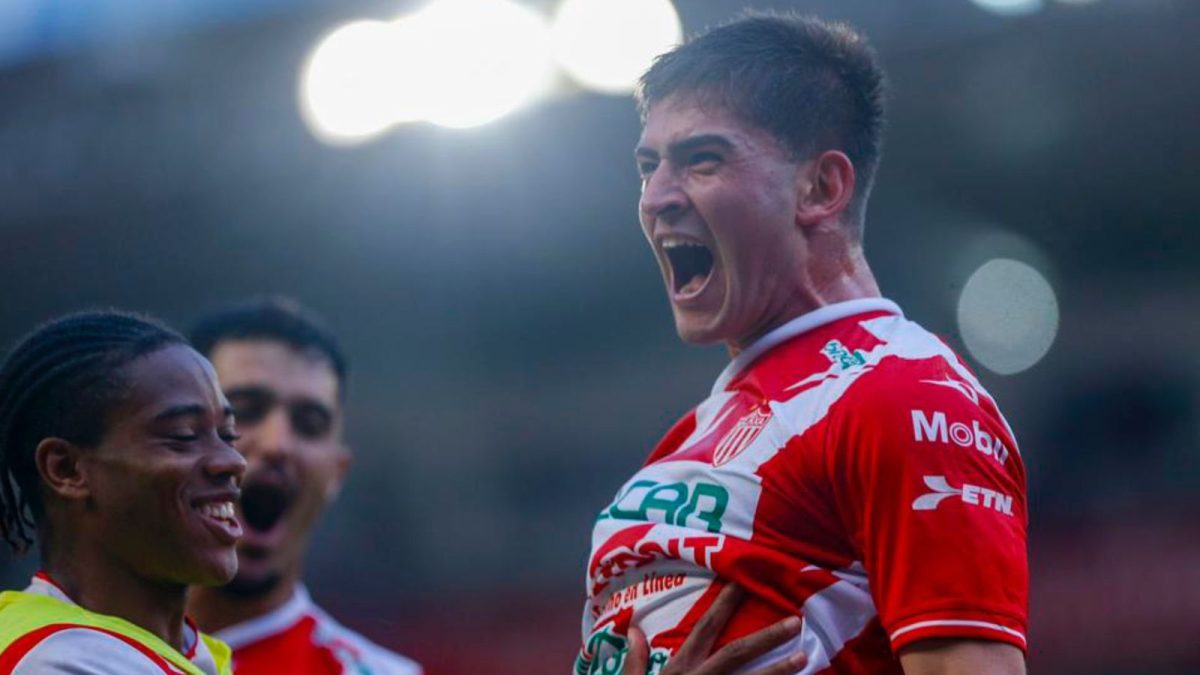 Tomás Badaloni y su primer gol en México