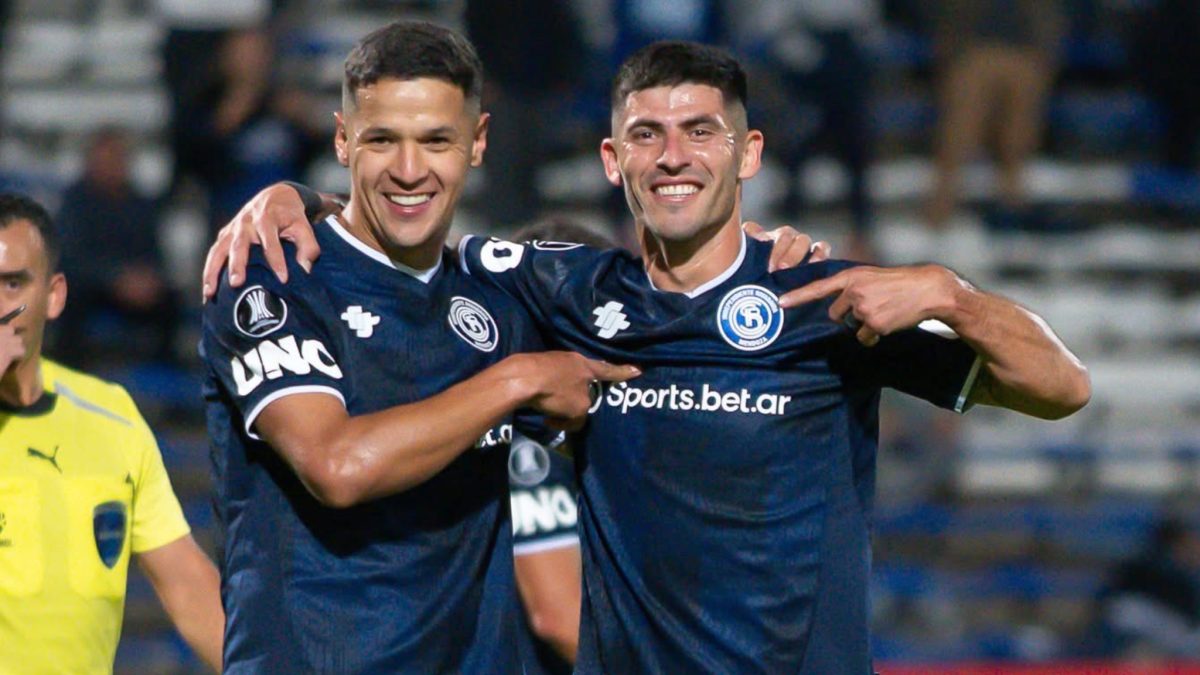 Independiente Rivadavia goleó a La Guaira en la Libertadores 